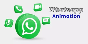 WhatsApp Animation for Audio and Video Message Switching