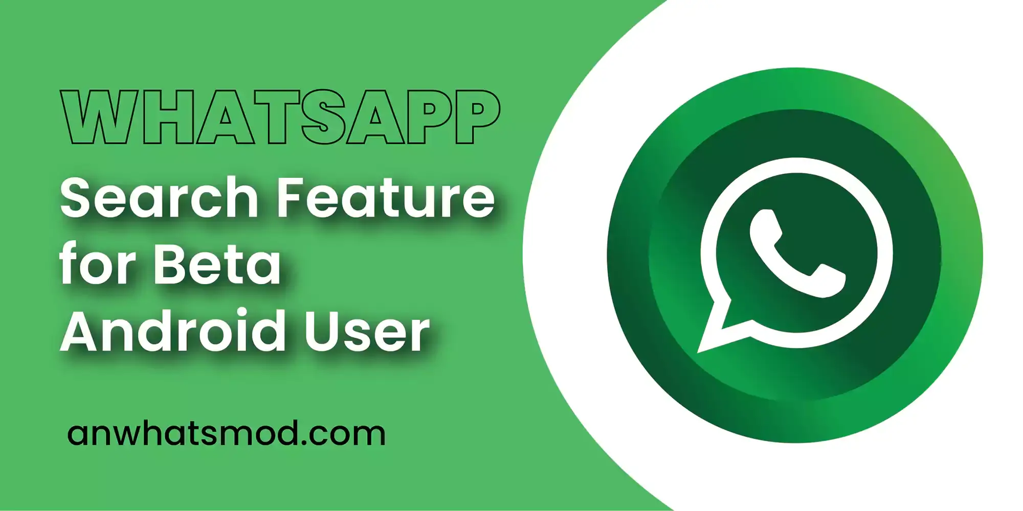 WhatsApp Search Feature for Beta Android User